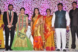 Jaya Prada Son Siddharth Wedding Reception Photos